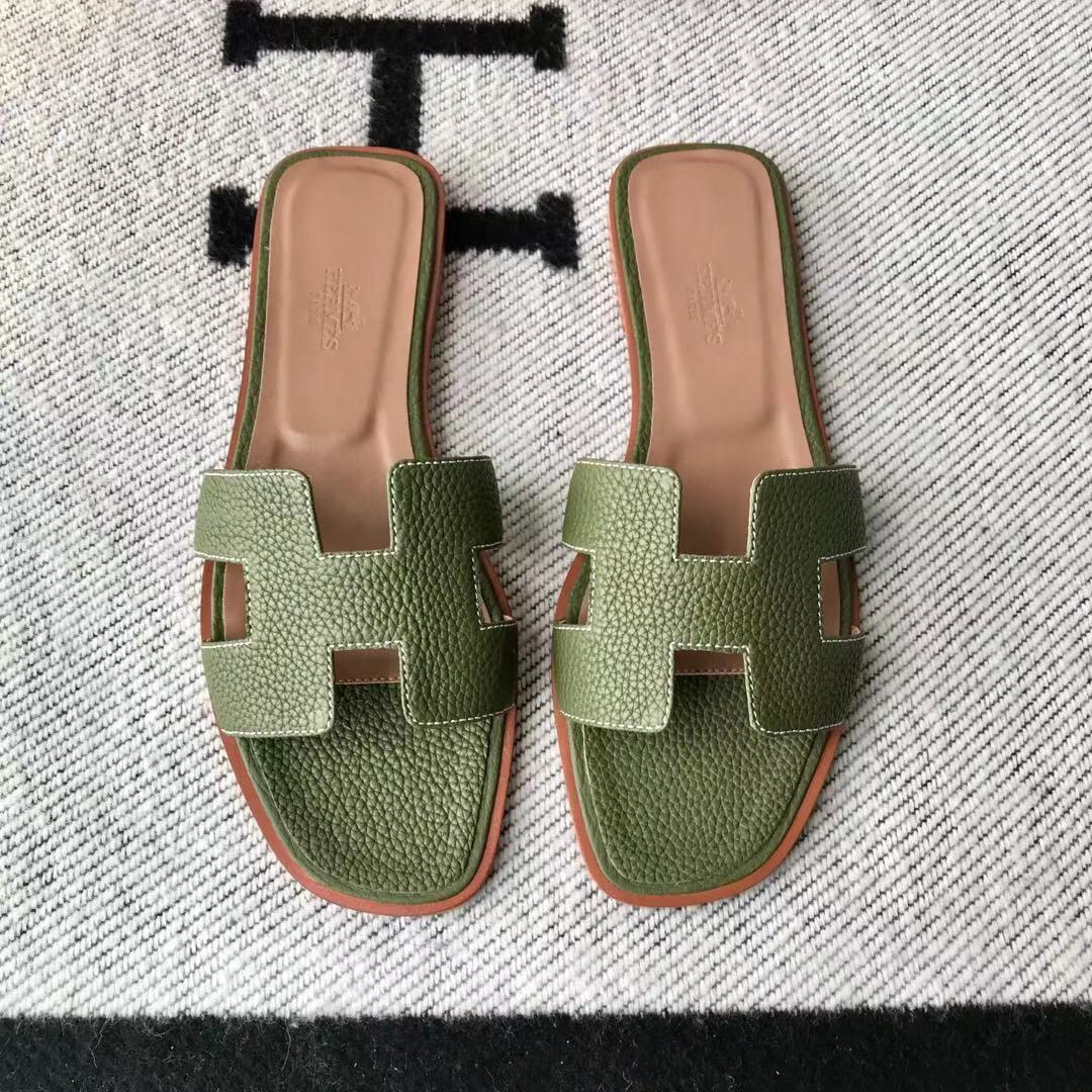 에르메스 올수공 오란 슬리퍼 샌들 토고 14